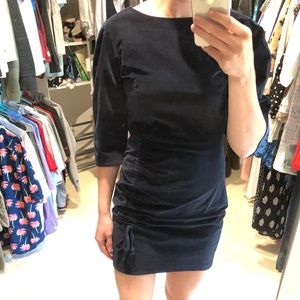 Rebecca Taylor Navy Corduroy Dress